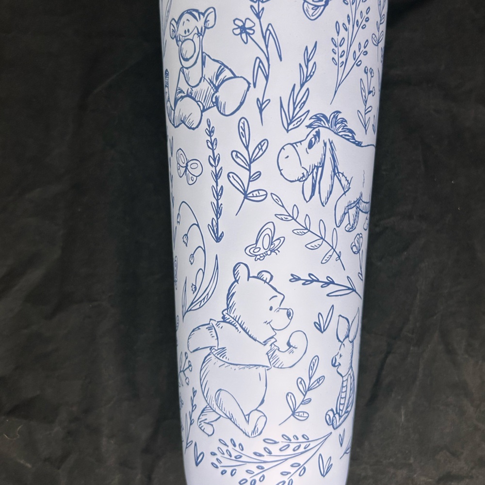 Disney Parks Winnie the Pooh Starbucks drink tumbler with straw - Picture 4 of 12